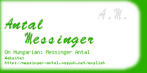 antal messinger business card